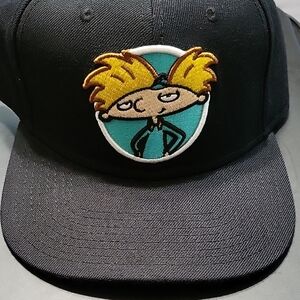 Nickelodeon Hey Arnold Black Snapback Baseball Cap